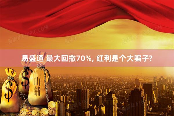 易盛通 最大回撤70%, 红利是个大骗子?