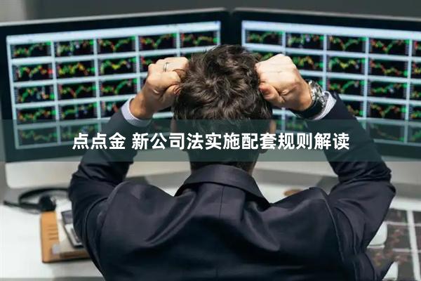 点点金 新公司法实施配套规则解读